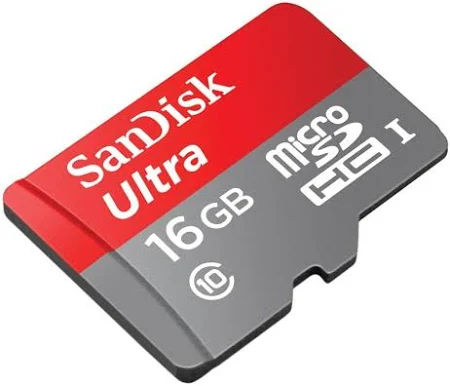 SanDisk Micro SD/SDHC 16GB Class 10 Memory Card